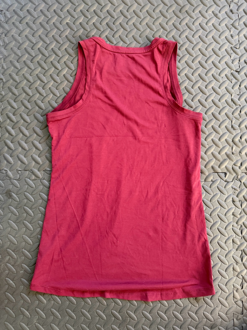 Athleta Raspberry High Neck Tank Top - Picture 3 of 3